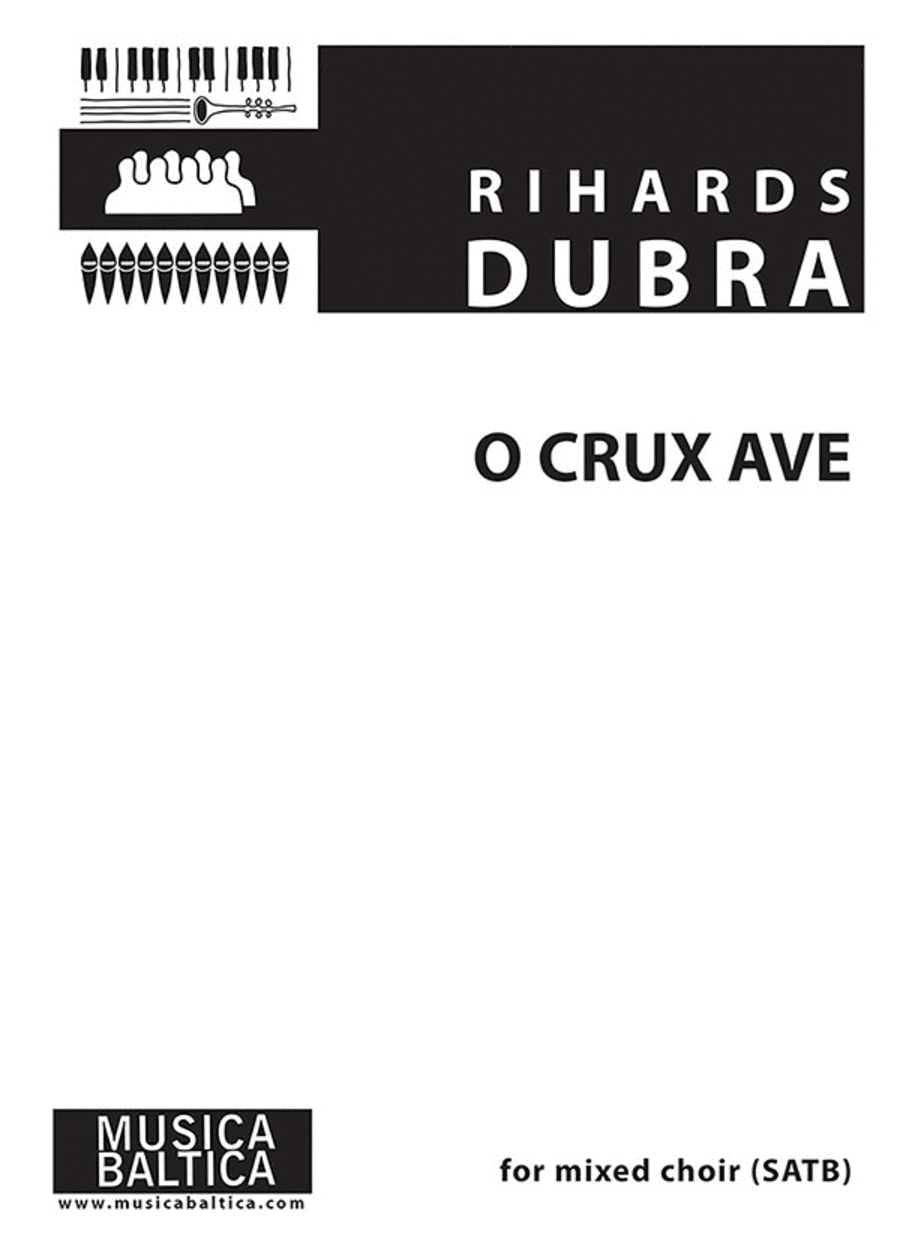 O Crux Ave for SATB Choir 4-Part scores gallery preview page 1