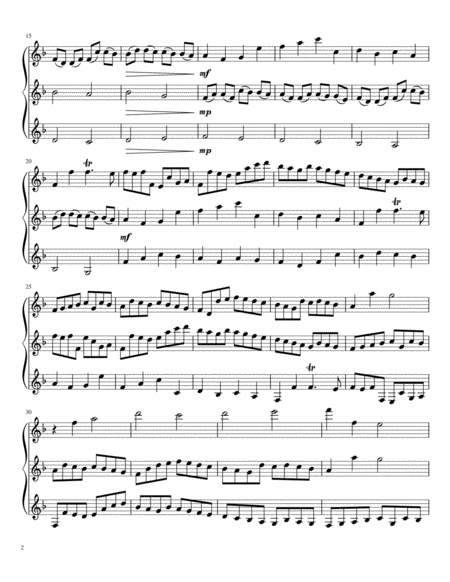 Pachelbel Canon for Clarinet Trio image number null