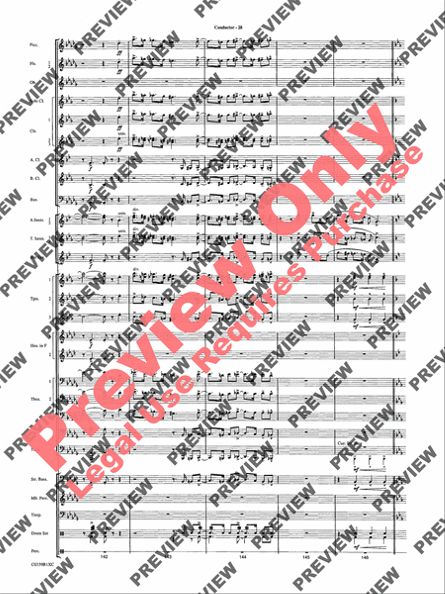 In the Miller Mood Concert Band scores gallery preview page 31