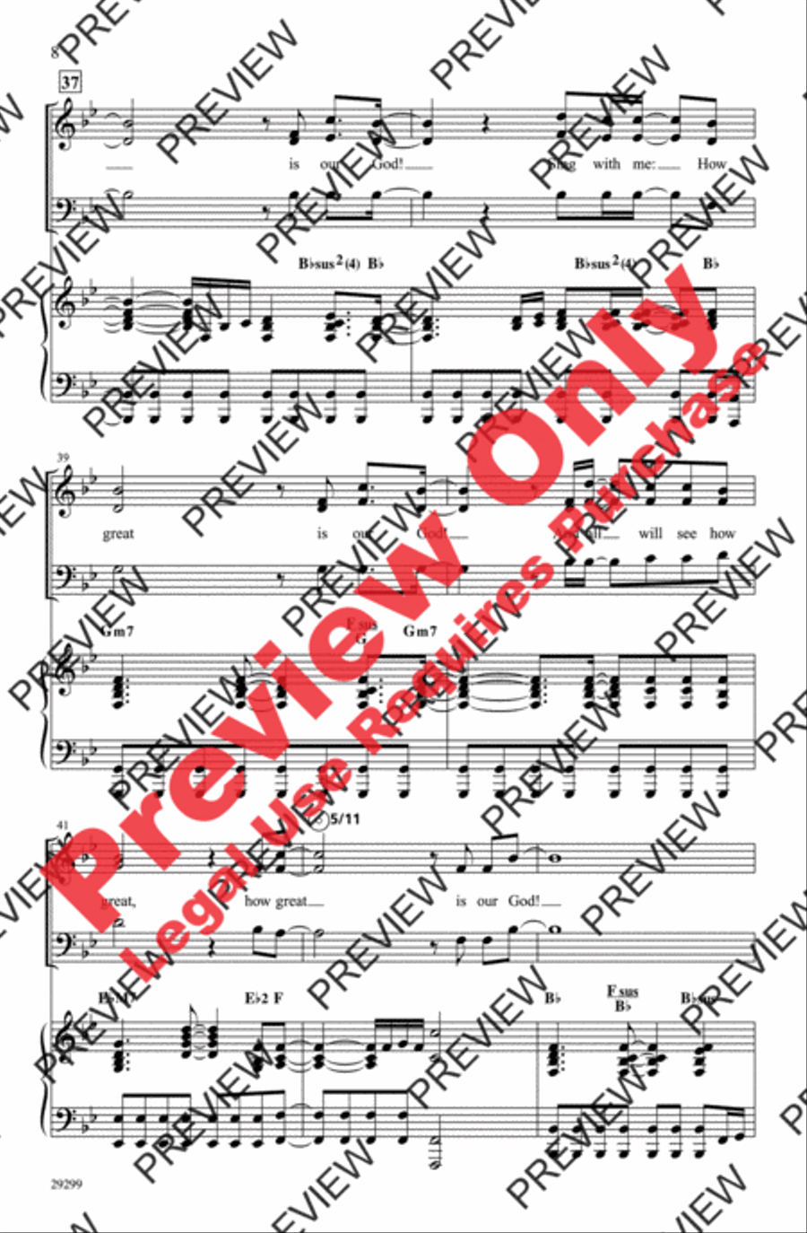 How Great Is Our God How Great Is Our God 3-Part scores gallery preview page 8