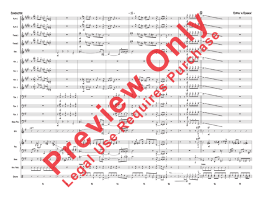 Rippin' 'n Runnin' Jazz Ensemble scores gallery preview page 13