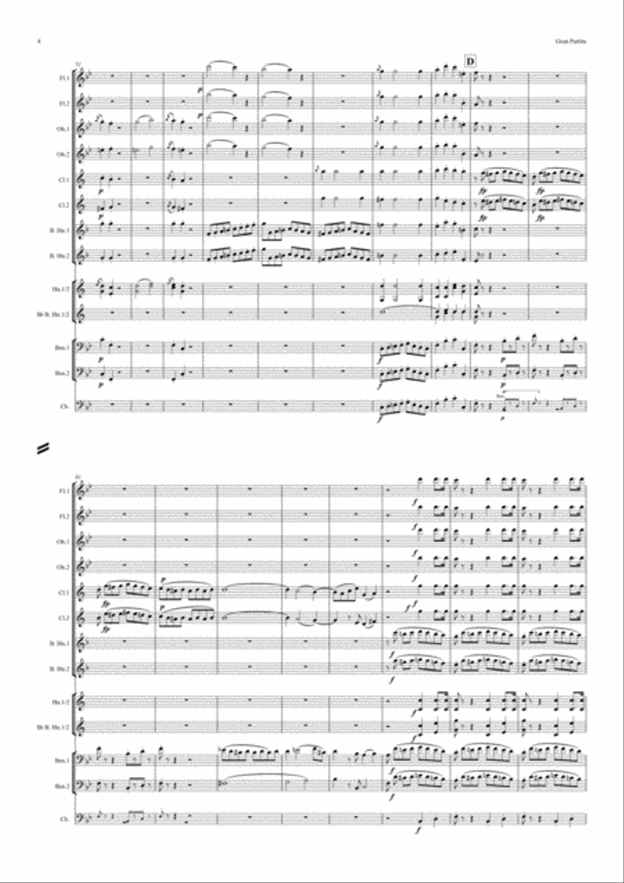 Mozart: Serenade No 10 in Bb 