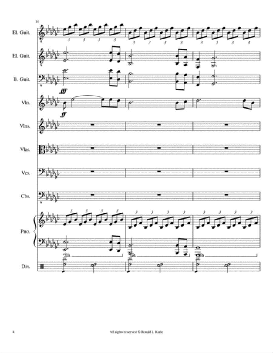 Dreaming Dreaming Full Orchestra scores gallery preview page 5