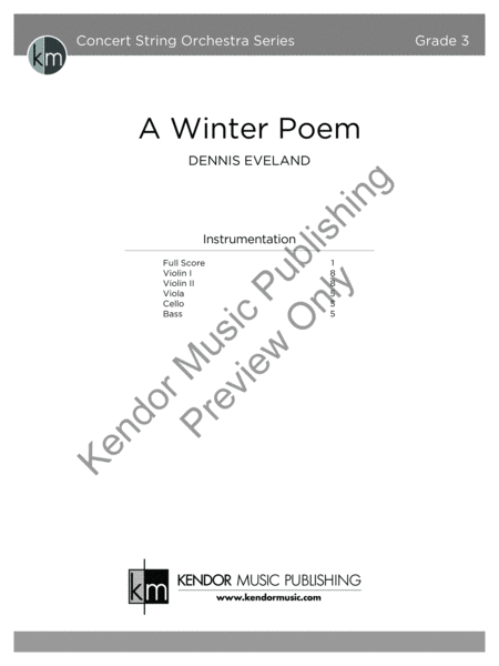 A Winter Poem image number null