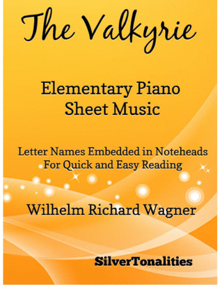 Book cover for The Valkyrie Elementary Piano Sheet Music