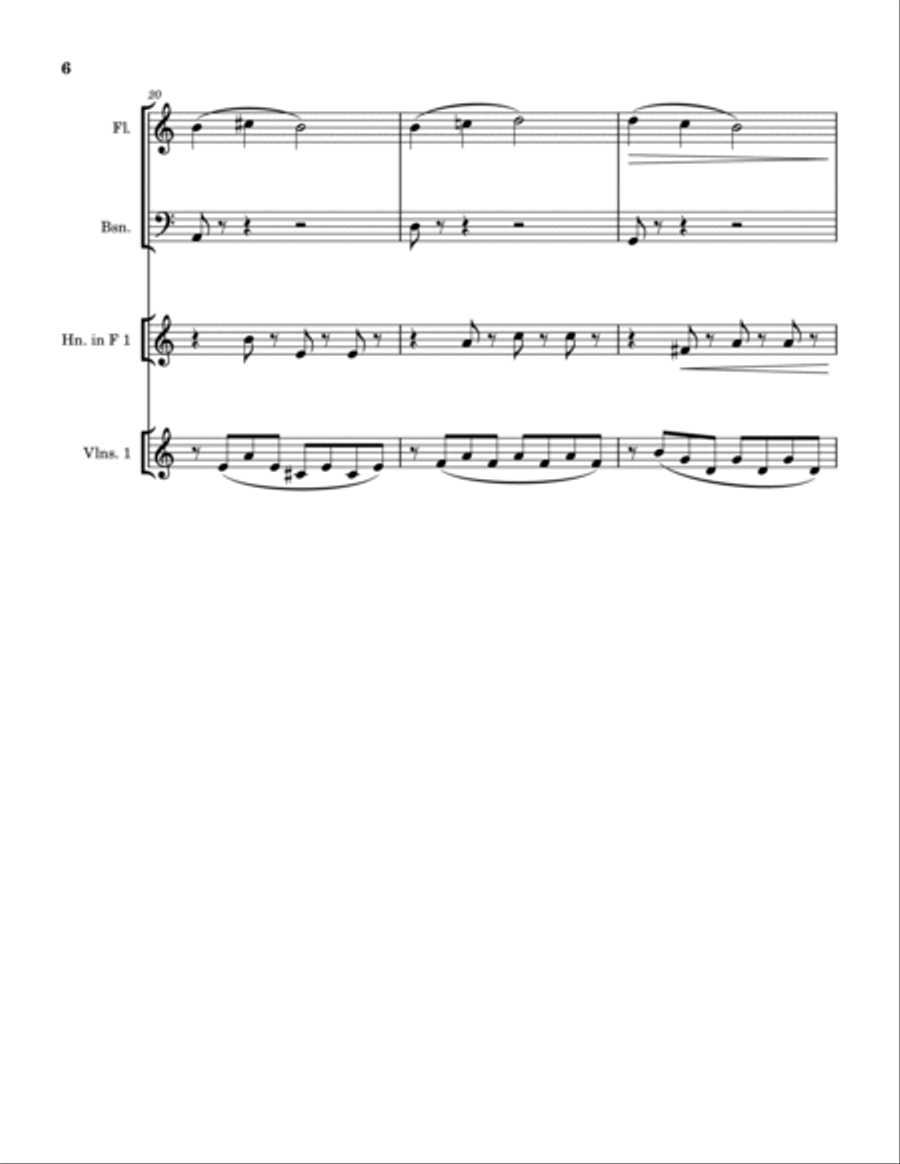 Sinfonia #47 Sinfonia #47 Chamber Orchestra scores gallery preview page 6