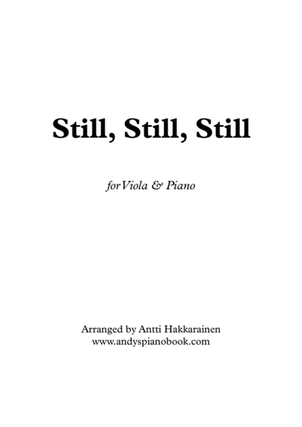 Still, Still, Still - Viola & Piano