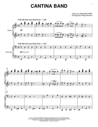 Cantina Band (from Star Wars: A New Hope) (arr. Phillip Keveren)