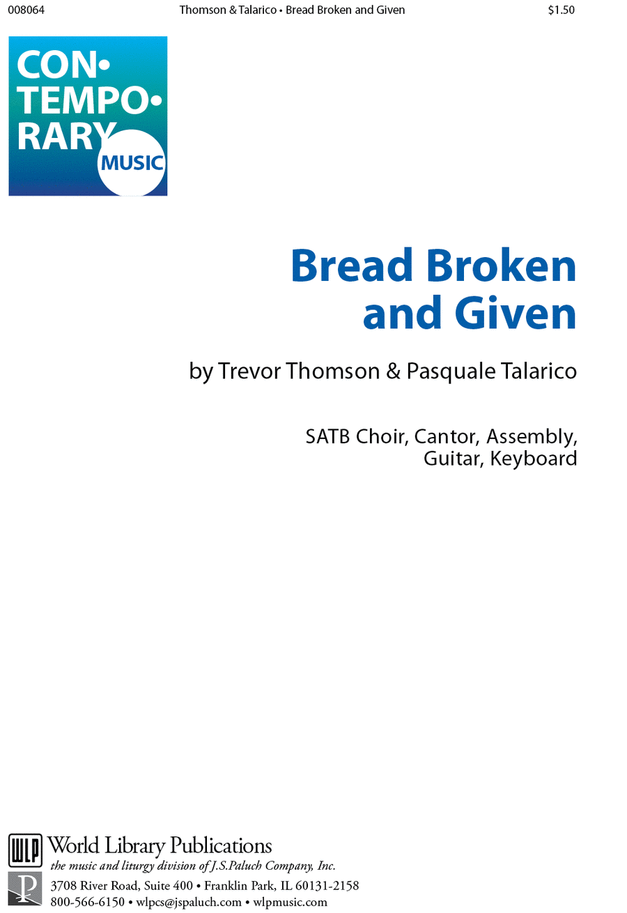 Bread Broken and Given