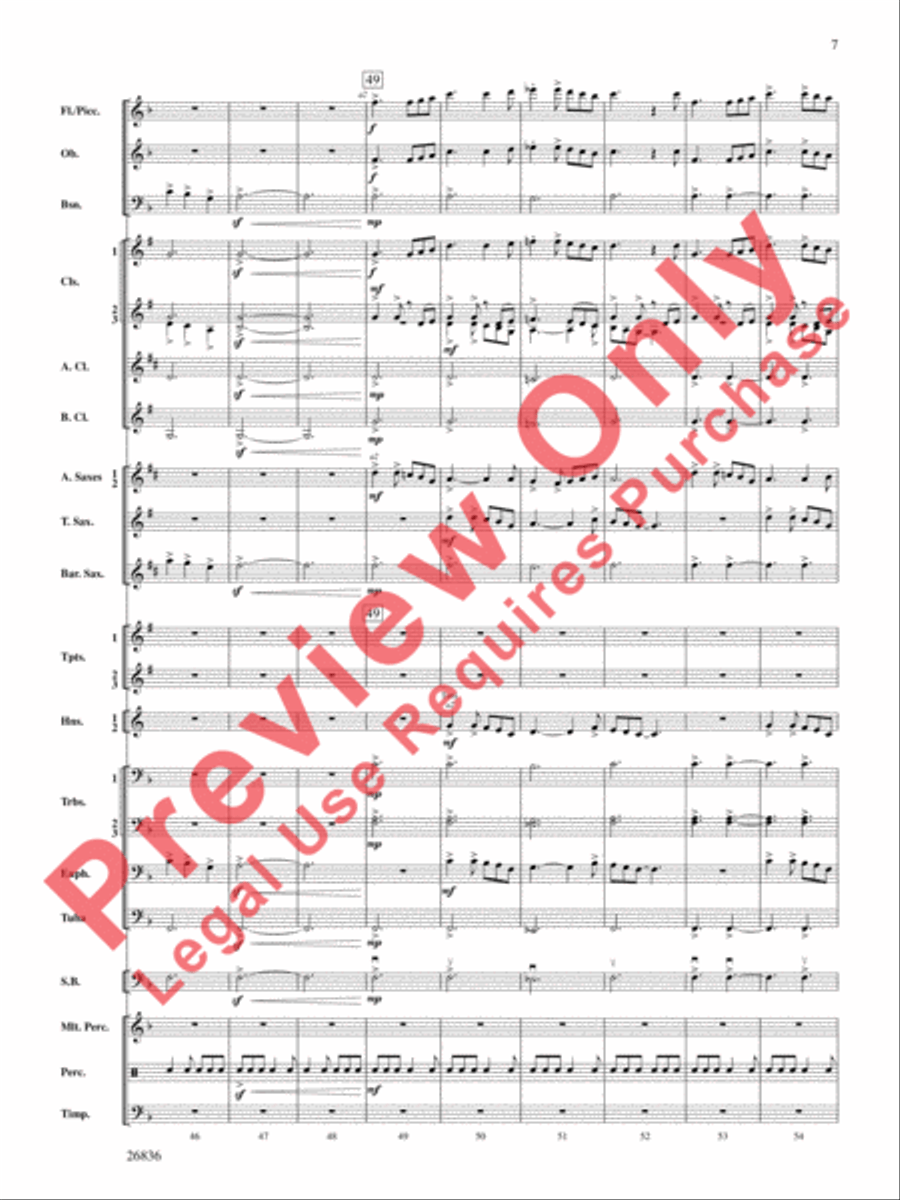 Eire Concert Band scores gallery preview page 8