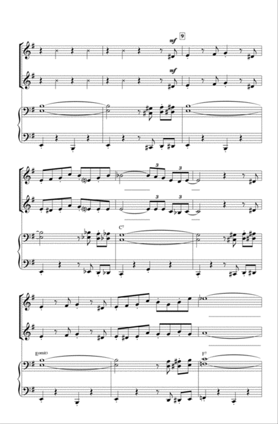 The Pink Panther The Pink Panther 2-Part scores gallery preview page 3