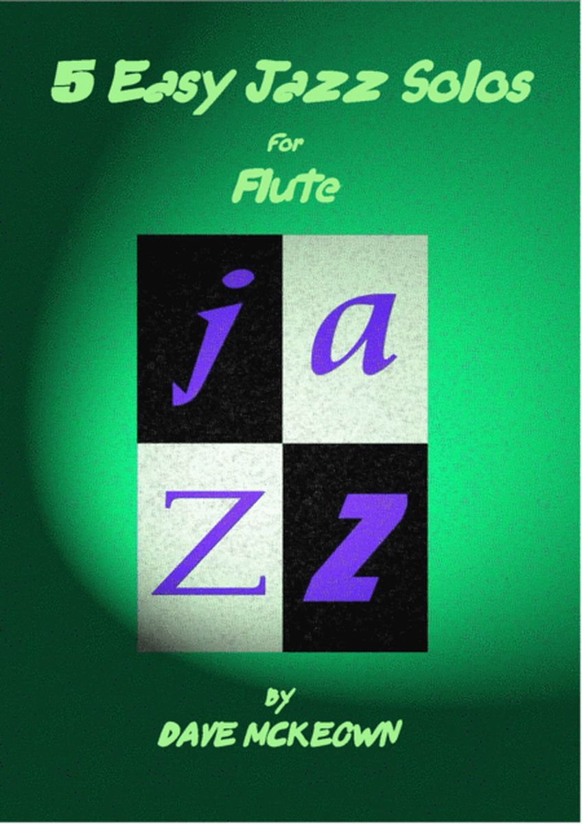 5 Easy Jazz Solos for Flute and Piano image number null