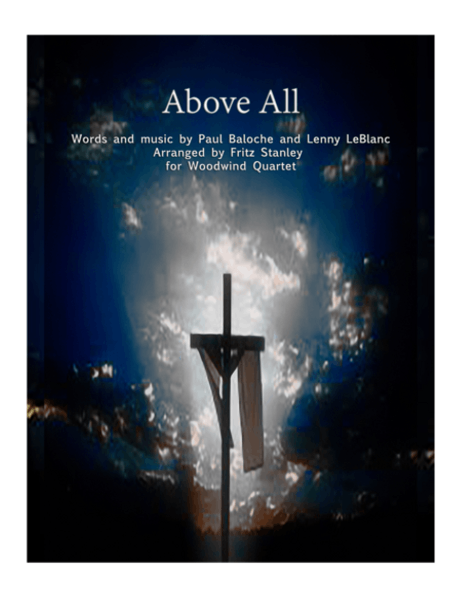 Above All Woodwind Quartet scores gallery preview page 1
