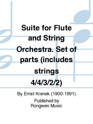 Suite for Flute and String Orchestra. Set of parts (includes strings 4/4/3/2/2)
