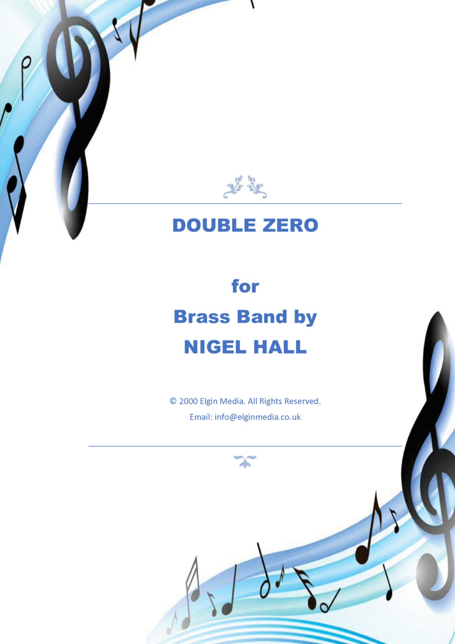 Book cover for Double Zero - Brass Band