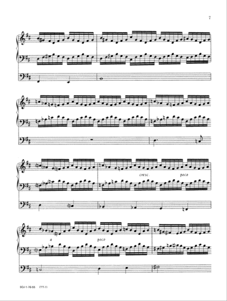 Toccatas! Toccatas! Organ Solo scores gallery preview page 6