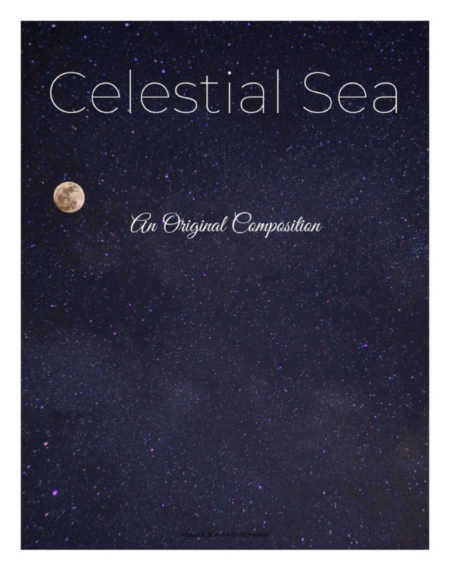 Celestial Sea - Piano Solo Piano Solo scores gallery preview page 1