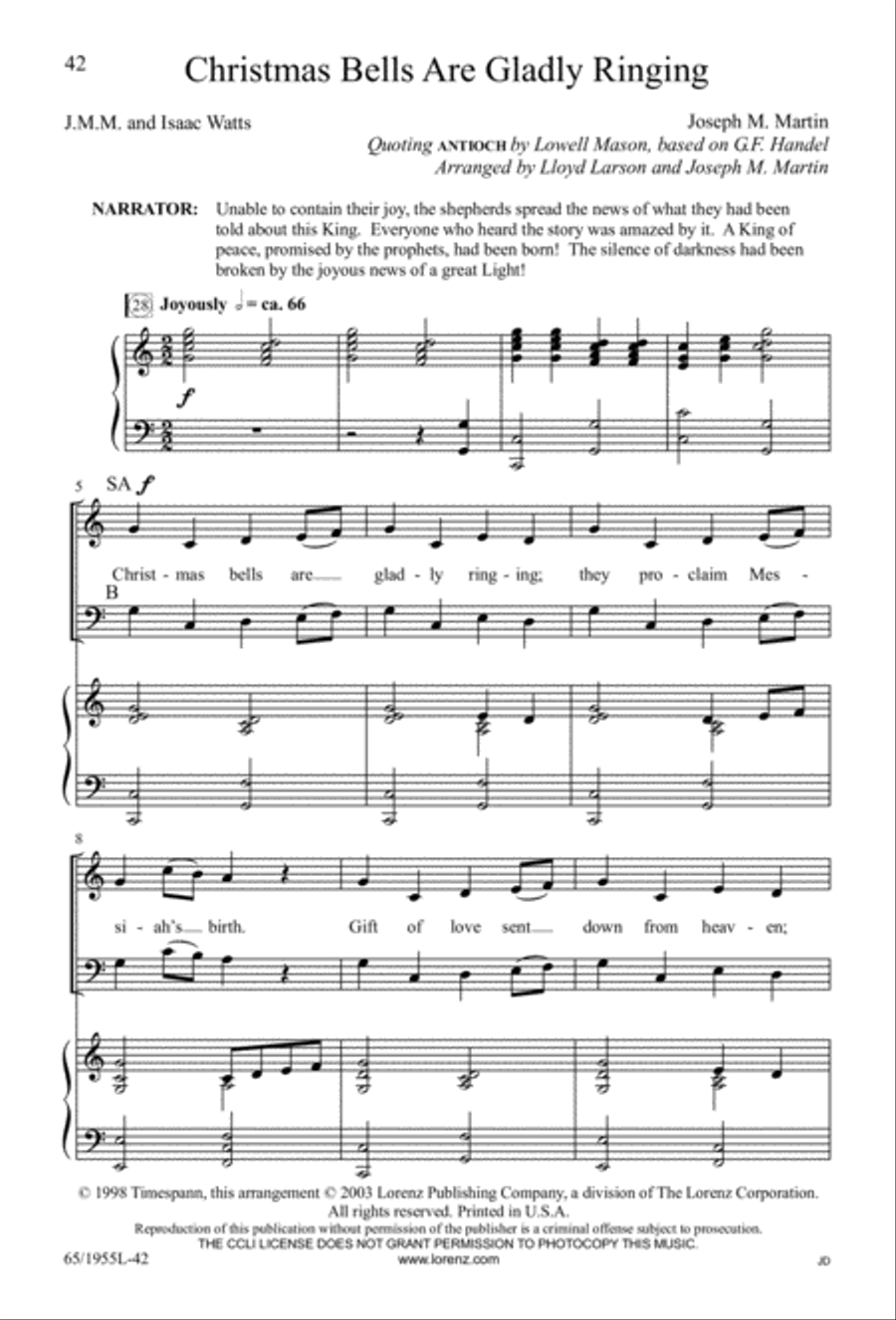 The Promise of a King 3-Part scores gallery preview page 42