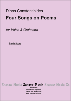 Four Songs on Poems