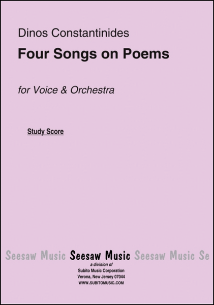 Four Songs on Poems