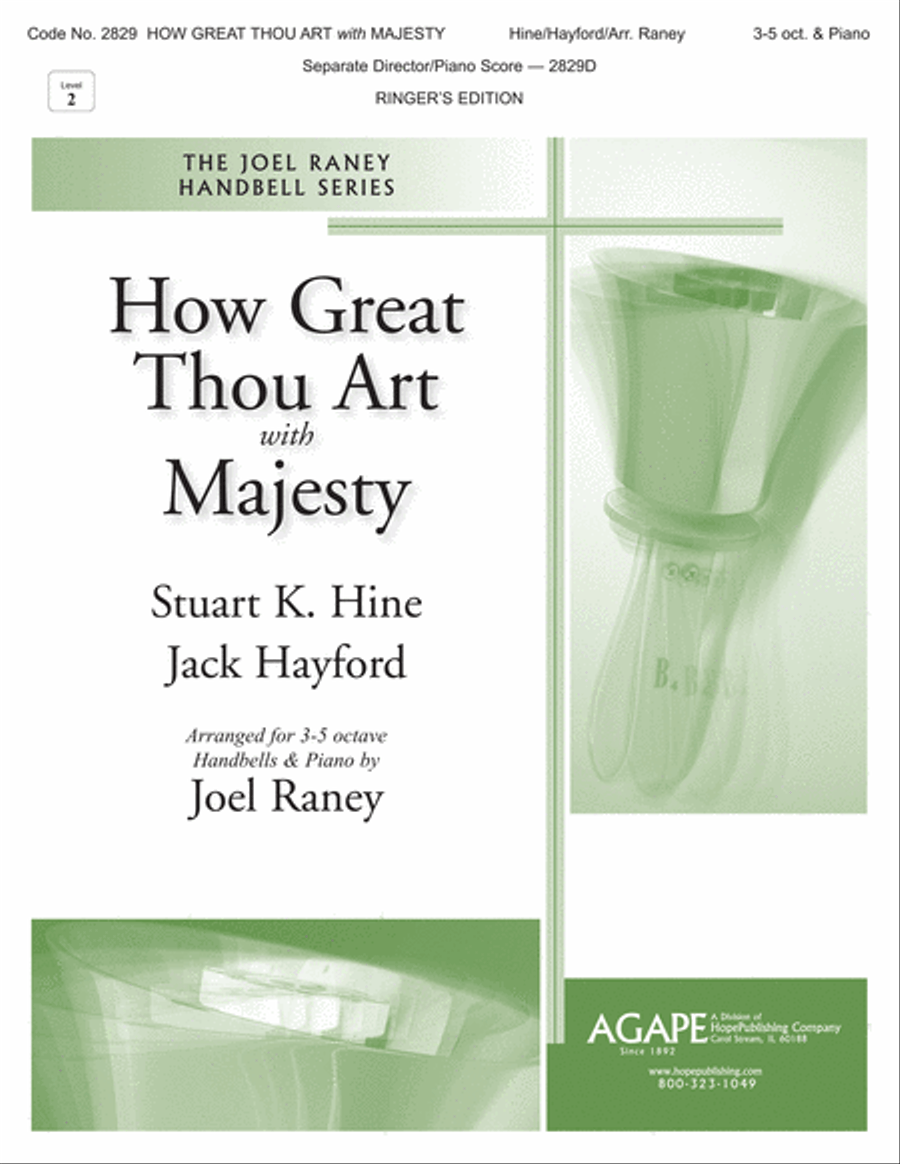How Great Thou Art w/ Majesty - 3-5 oct. w/ piano 5-Octaves scores gallery preview page 1