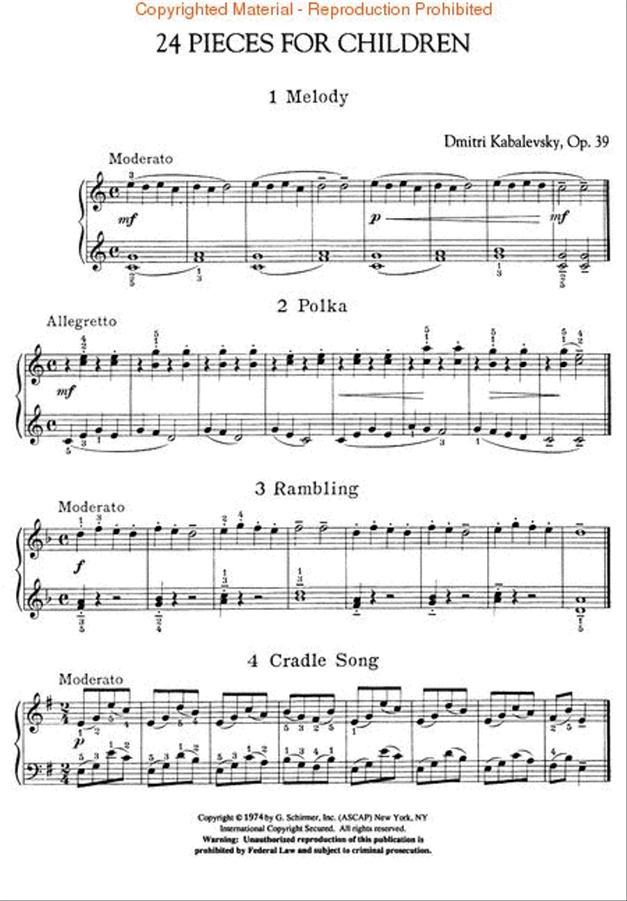 Easy Pieces Easy Pieces Easy Piano scores gallery preview page 2