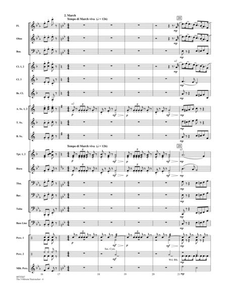 The 3-Minute Nutcracker - Conductor Score (Full Score)