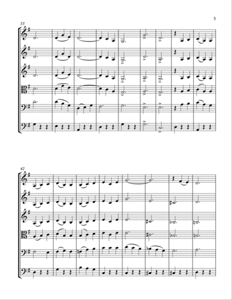 It's The Most Wonderful Time Of The Year String Quartet scores gallery preview page 3