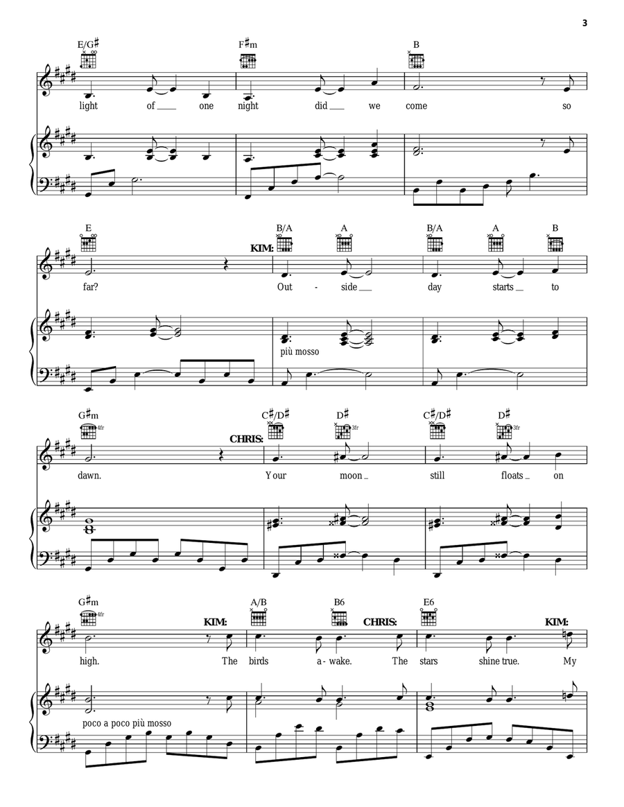 Sun And Moon Guitar scores gallery preview page 3
