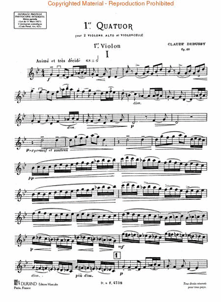 String Quartet, Op. 10