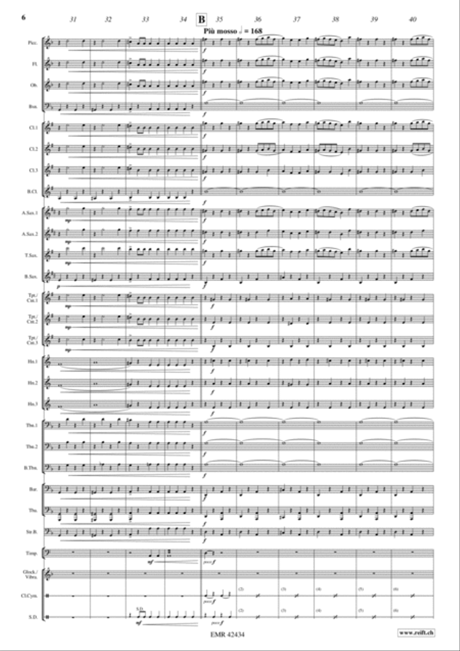 The Godson Concert Band scores gallery preview page 6