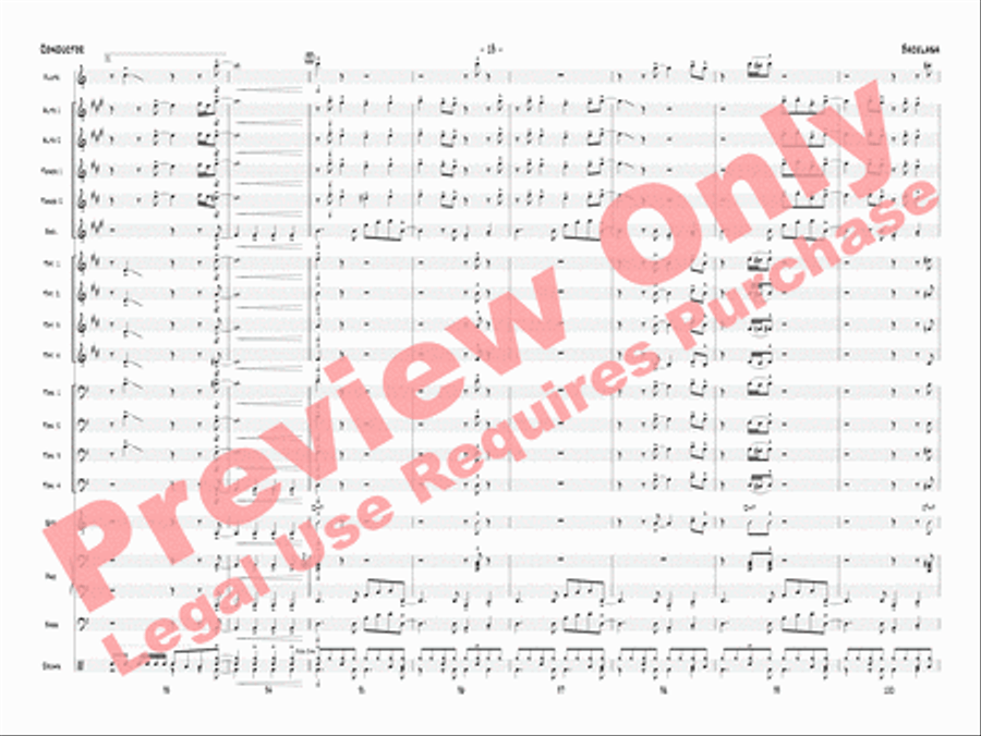 Backlash Backlash Jazz Ensemble scores gallery preview page 16