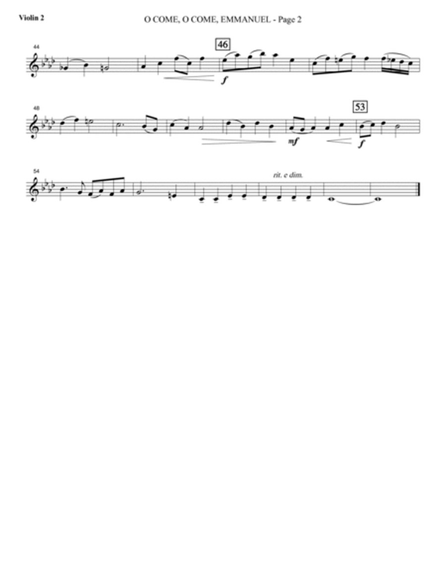 Carols for Choir and Congregation - Violin 2