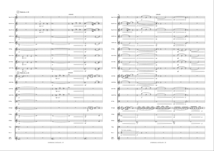 Symphonic Contrasts Symphonic Contrasts Brass Band scores gallery preview page 11