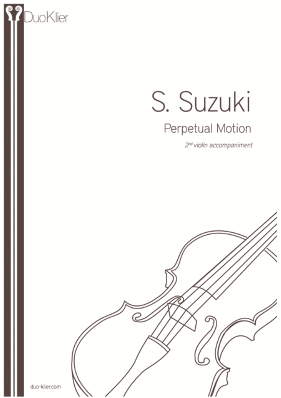 Violin Moto Perpetuo Collection, 2nd violin accompaniments Violin Solo scores gallery preview page 3
