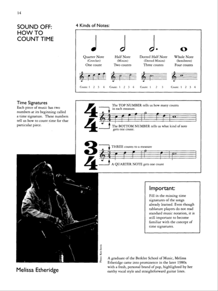 Basix TAB Guitar Method, Book 1 Guitar Tablature scores gallery preview page 5