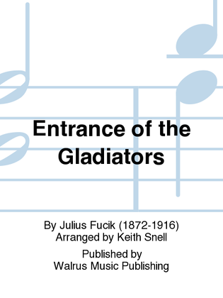 Book cover for Entrance of the Gladiators