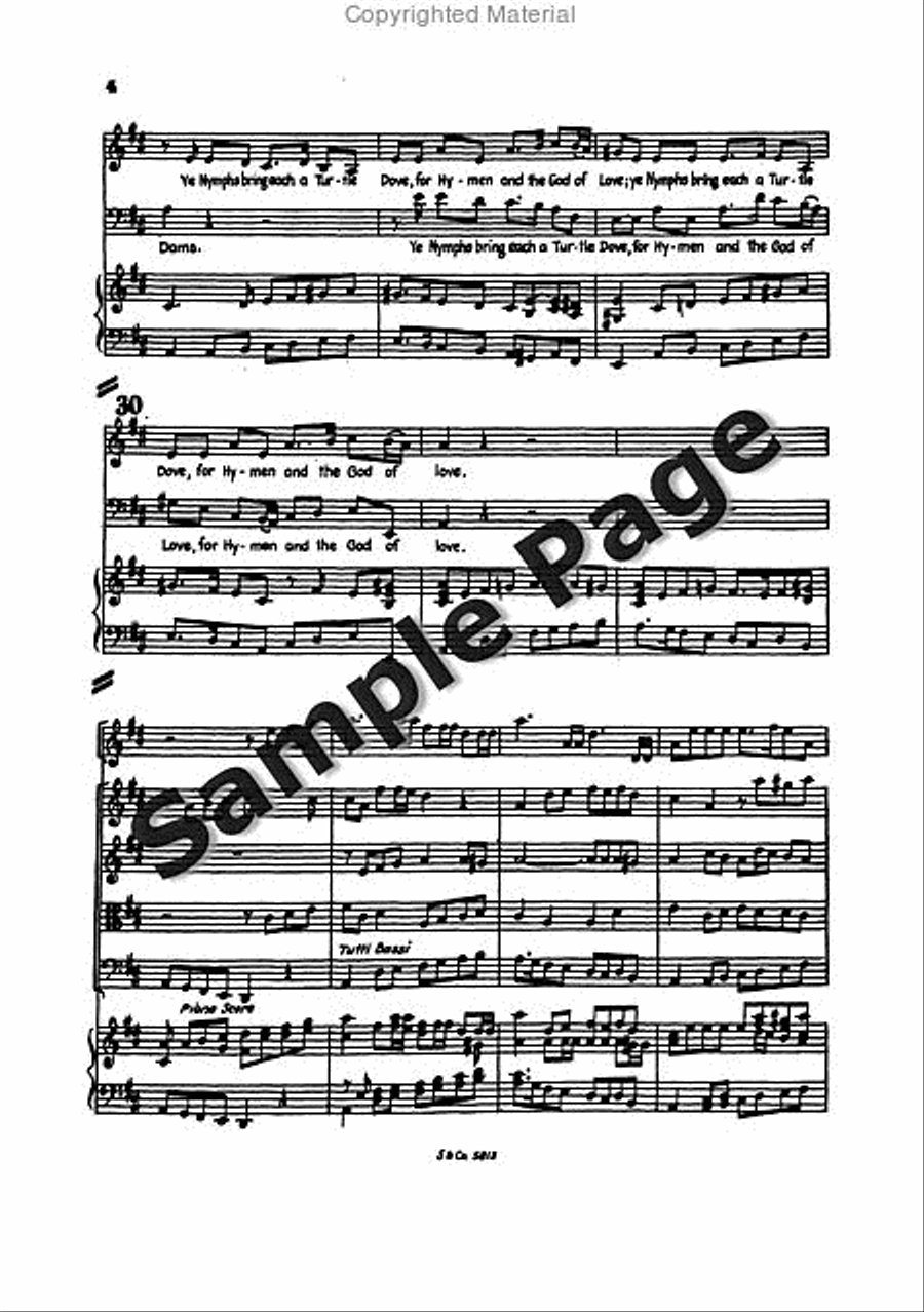 Blow Marriage Ode Full Score Mixed Choir scores gallery preview page 7