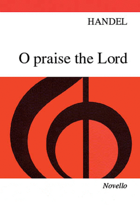 Book cover for Handel: O Praise The Lord