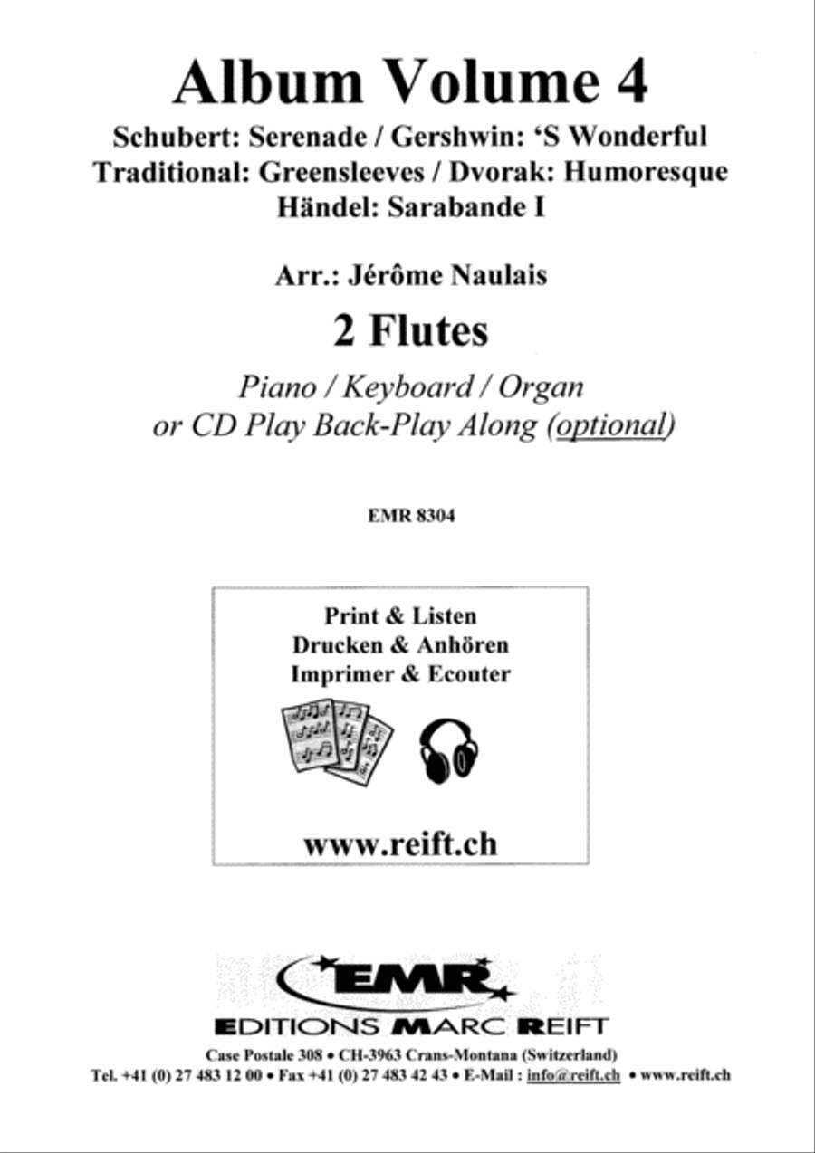 Album Volume 4 Flute Duet scores gallery preview page 2