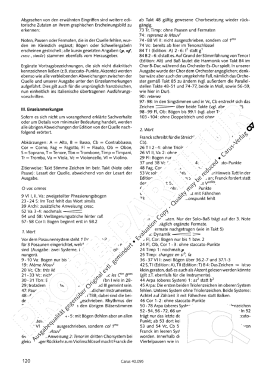 The Seven Words (Die Sieben Worte) 4-Part scores gallery preview page 135