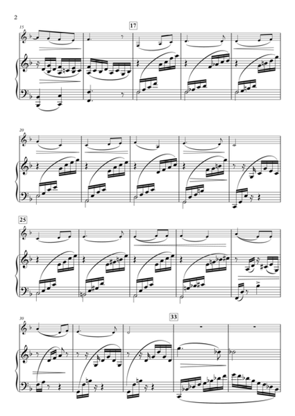 6 Salon Pieces, Op.120, No.4 ‘Dream’ for English Horn & Piano image number null