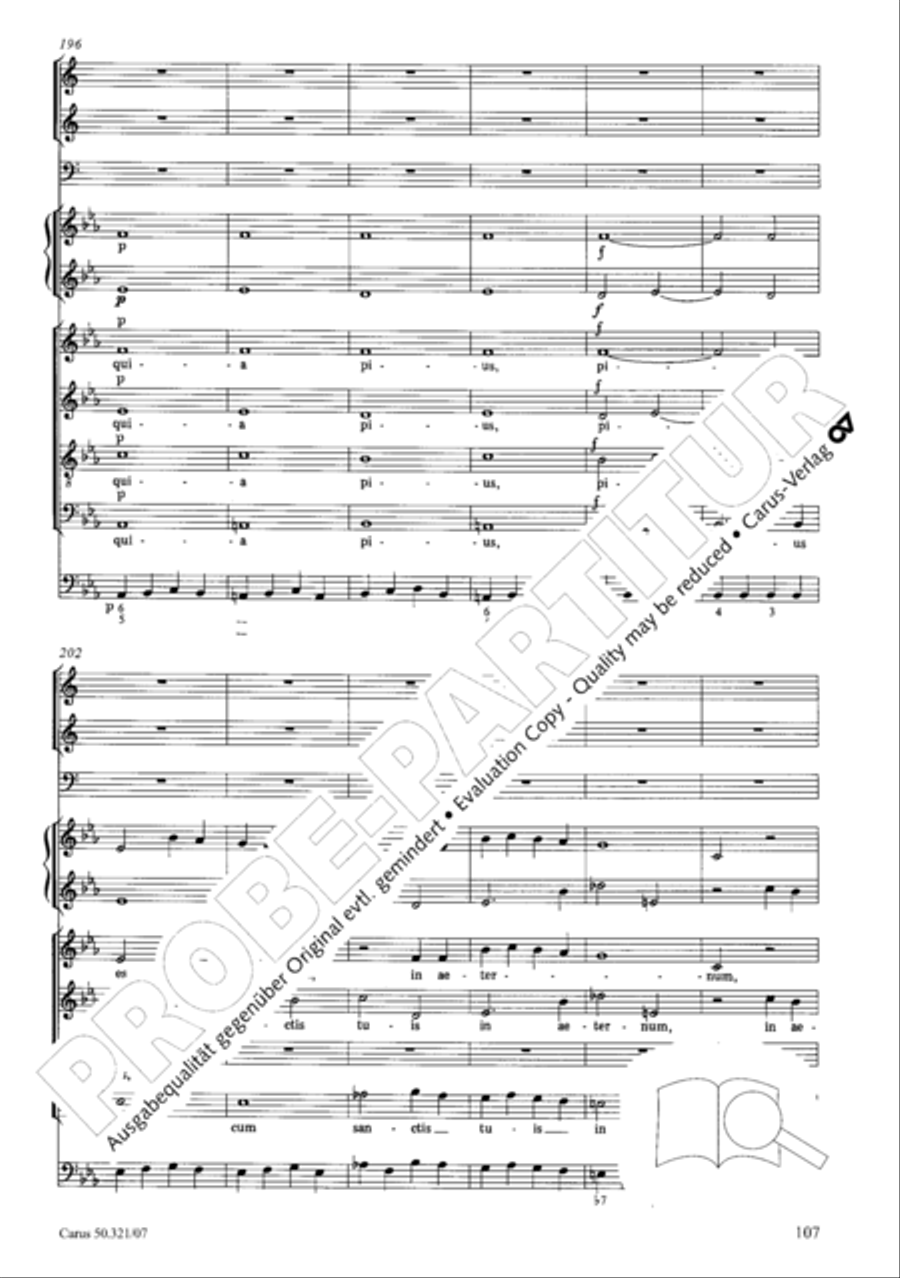 Requiem in C minor Requiem in C minor 4-Part scores gallery preview page 114