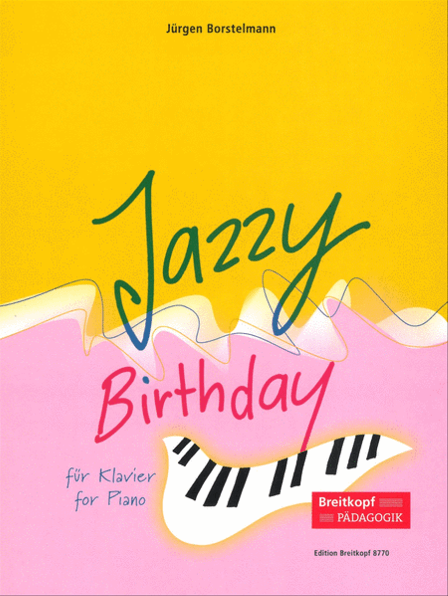 Jazzy Birthday Piano Solo scores gallery preview page 1