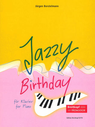 Book cover for Jazzy Birthday