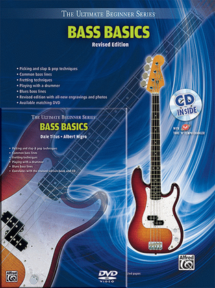 Book cover for Ultimate Beginner Bass Basics Mega Pak