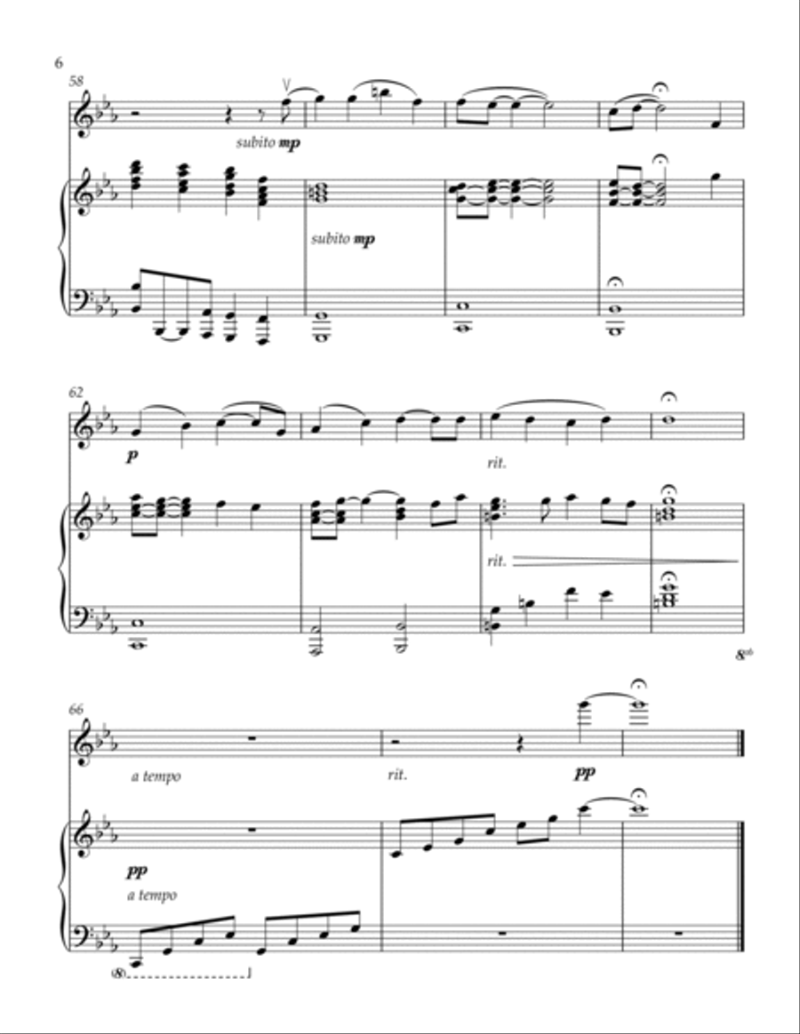 Mary, Did You Know? Violin Solo scores gallery preview page 6