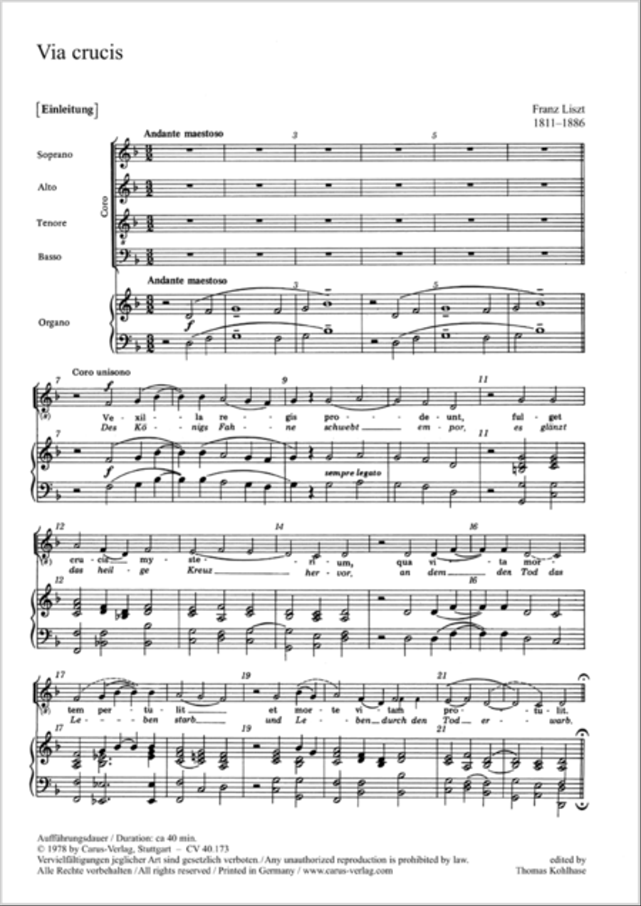 Via crucis 4-Part scores gallery preview page 38