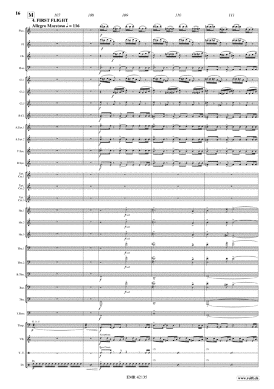 Big Hero 6 Big Hero 6 Concert Band scores gallery preview page 8