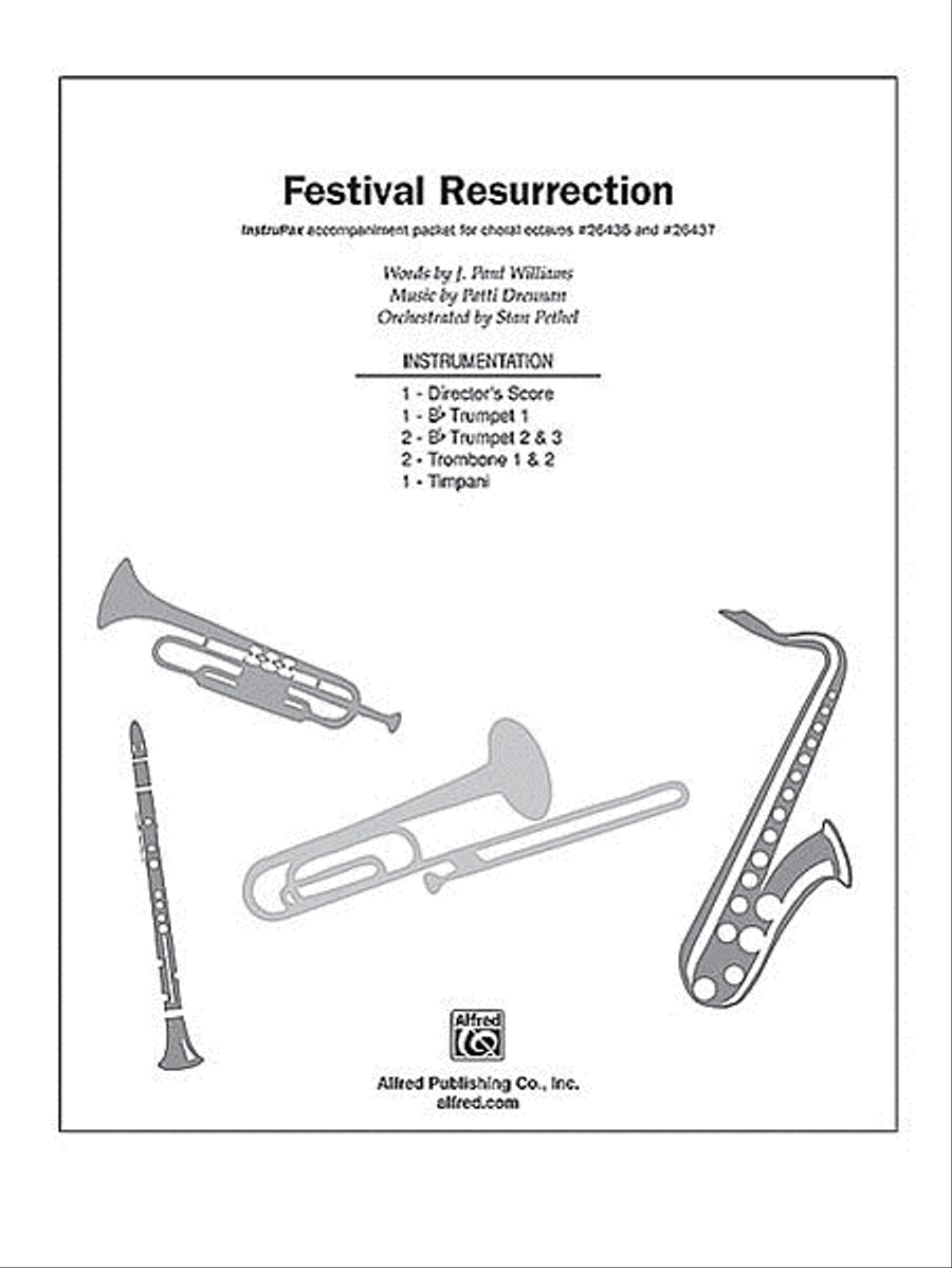 Festival Resurrection Choir scores gallery preview page 1